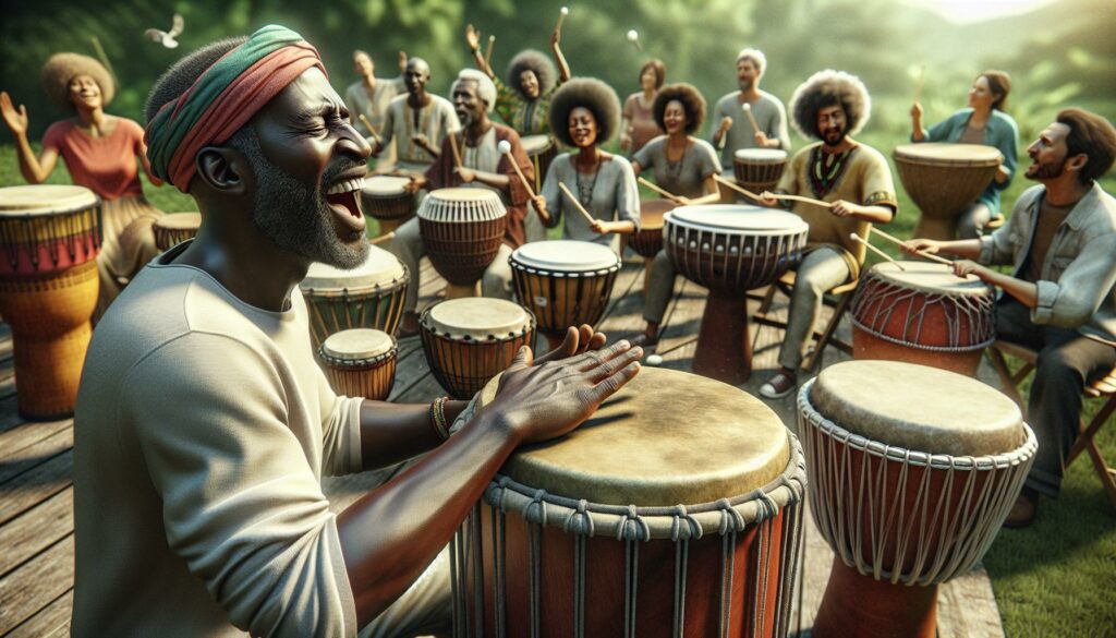 world music drumming